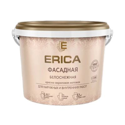 Лот: 24097863. Фото: 1. Краска водно-дисперсионная, Erica... Краски, лаки, растворитель