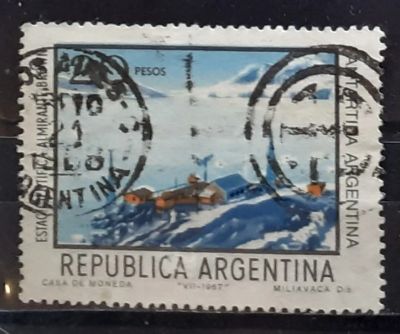 Лот: 25028298. Фото: 1. Марка. Аргентина. 1967 г. Марки