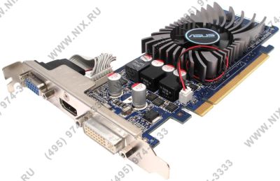 Лот: 7821627. Фото: 1. 1Gb PCI-E DDR2 ASUS ENGT220... Видеокарты