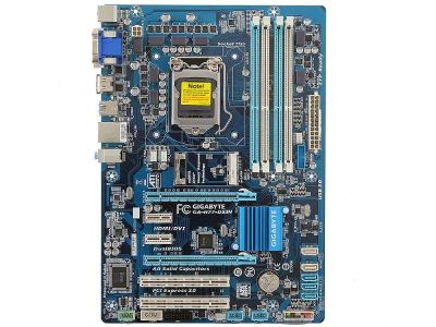 Лот: 11683699. Фото: 1. gigabyte ga-h77ds3h. Материнские платы