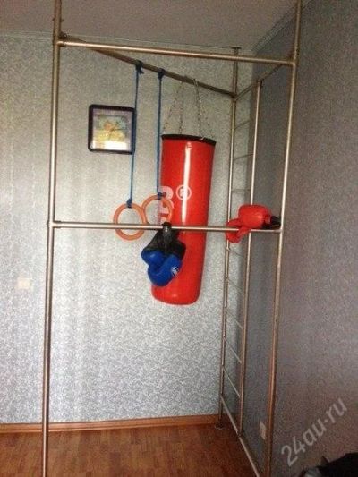 Лот: 3317294. Фото: 1. Спортивный уголок (если без груши... Детские спортивные комплексы, батуты