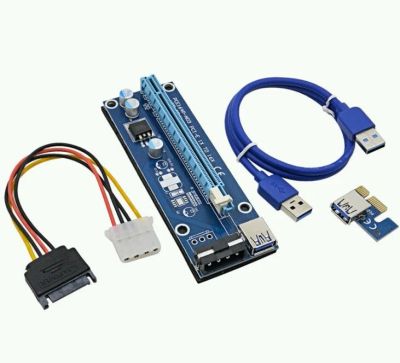 Лот: 9963755. Фото: 1. Райзер USB 3.0 Riser версия ver... Шлейфы, кабели, переходники