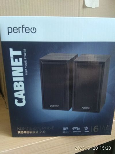 Лот: 20054718. Фото: 1. Колонки Perfeo Cabinet. Акустические системы
