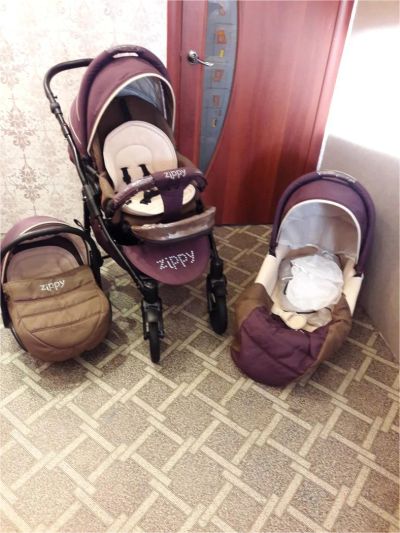 Лот: 11250855. Фото: 1. ZIPPY TUTIS NEW 3 в 1. Коляски