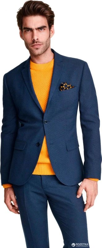 Лот: 16765134. Фото: 1. Пиджак мужской H&m р. 52. Пиджаки