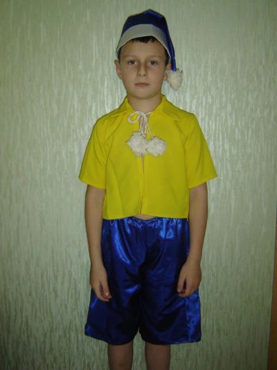 Лот: 6476996. Фото: 1. Новогодний костюм"Буратино". Детские карнавальные, праздничные костюмы