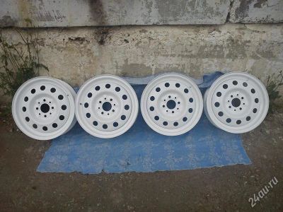 Лот: 2384789. Фото: 1. Продам белые штампы на 14" 4*98. Диски