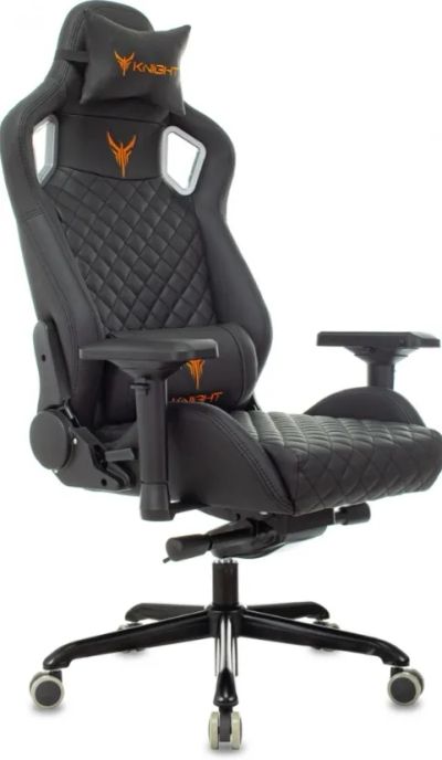 Лот: 24898433. Фото: 1. Кресло игровое Knight TITAN черный... Стулья и кресла офисные