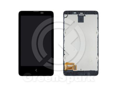 Лот: 13961301. Фото: 1. Дисплей для Nokia X (RM980) в... Дисплеи, дисплейные модули, тачскрины