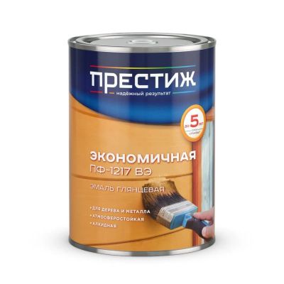 Лот: 24085799. Фото: 1. Эмаль Престиж, ПФ-1217, алкидная... Краски, лаки, растворитель