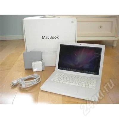 Лот: 593537. Фото: 1. Ноутбук apple MacBook 13'' (белый... Ноутбуки