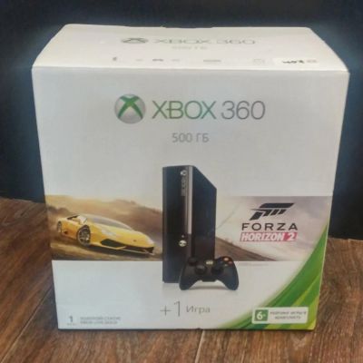 Лот: 7589612. Фото: 1. Xbox 360 E 500Gb + Forza Horizon... Игровые приставки, консоли