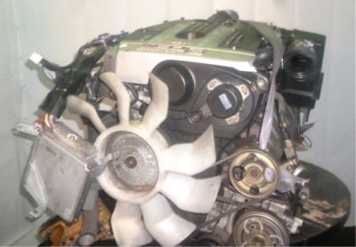 Лот: 3396155. Фото: 1. Продам контрактный мотор RB20DE... Двигатель и элементы двигателя