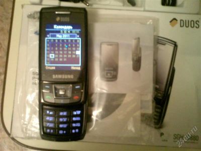 Лот: 843657. Фото: 1. Samsung D880 duos. Кнопочные мобильные телефоны
