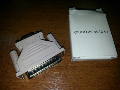 Лот: 7619111. Фото: 1. Cisco DB25-DB9 адаптер ))) (29-4043-01... Шлейфы, кабели, переходники
