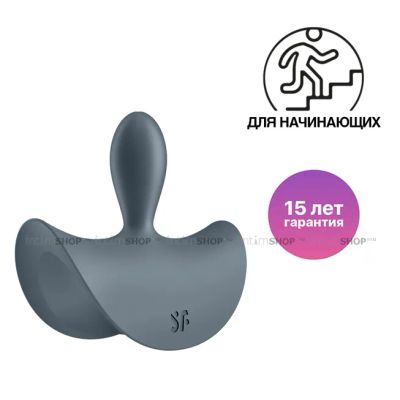 Лот: 23962930. Фото: 1. Анальная вибропробка Satisfyer... Игрушки