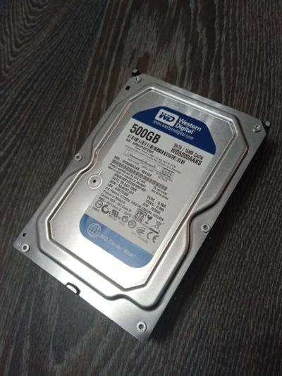 Лот: 19863009. Фото: 1. 3.5" Жёсткий диск Sata WD 500Gb... Жёсткие диски (HDD)