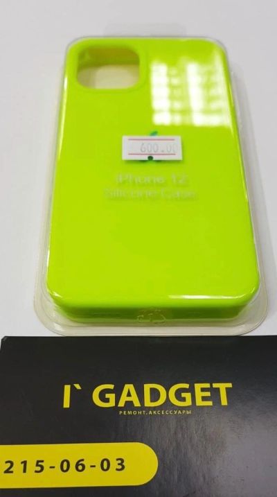 Лот: 17284388. Фото: 1. Чехол Silicone Case Iphone 12... Чехлы, бамперы
