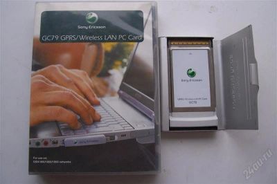 Лот: 1258504. Фото: 1. PC-карта SonyEricsson GC79 PCMCIA... Проводные модемы