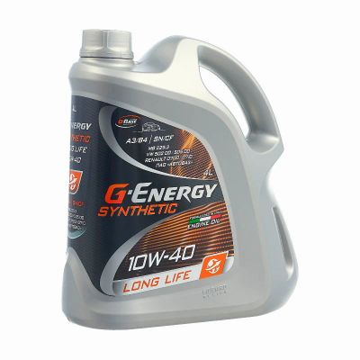 Лот: 16175208. Фото: 1. G-ENERGY Synthetic LongLife 10W40... Масла, жидкости