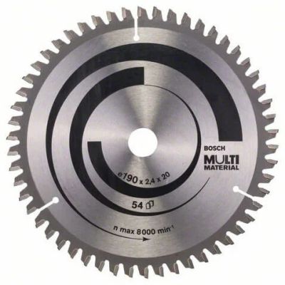 Лот: 16693690. Фото: 1. Диск пильный 190 х 20 мм 54T MultiMaterial... Расходные материалы, сменные насадки