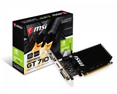 Лот: 17815515. Фото: 1. Видеокарта Gt 710 msi. Видеокарты
