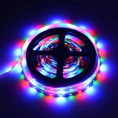 Лот: 23270853. Фото: 1. Лента GS 12v RGB (3528,300 LED... Светодиодная подсветка