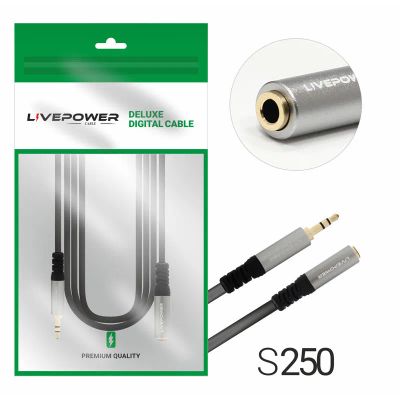 Лот: 24589280. Фото: 1. Кабель Live Power H225 Jack 3... Дата-кабели, переходники
