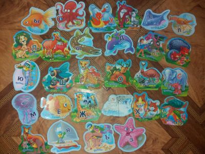Лот: 11354598. Фото: 1. Алфавит растишка. Игрушки для купания