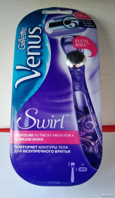 Лот: 15199315. Фото: 1. Gillette Venus Swirl бритва/станок... Укладка и стрижка волос, бритьё, эпиляция