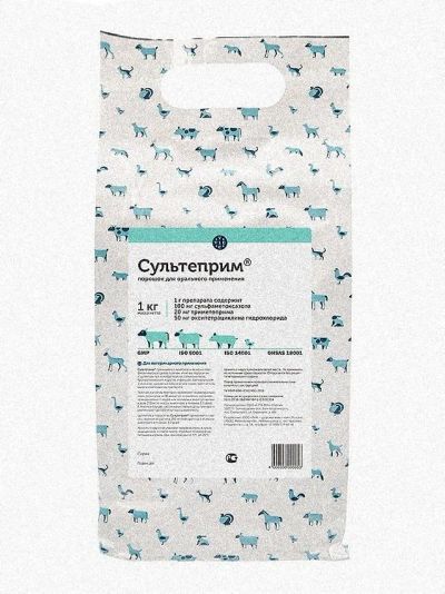 Лот: 21436674. Фото: 1. Сультеприм оральный порошок 1... Косметика для животных