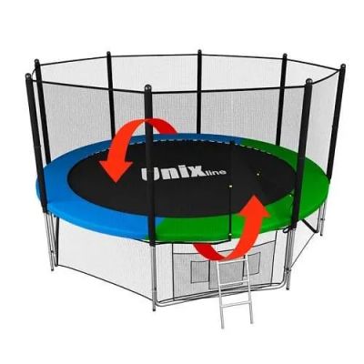 Лот: 19872196. Фото: 1. Батут UNIX line Classic 14 ft... Детские спортивные комплексы, батуты