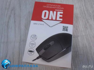 Лот: 18372942. Фото: 1. Проводная мышь Smartbuy 216 USB... Клавиатуры и мыши