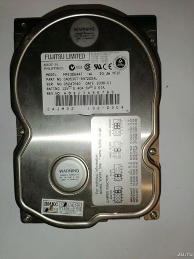 Лот: 18122830. Фото: 1. Жёсткий диск 4. Жёсткие диски (HDD)