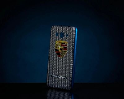 Лот: 19916156. Фото: 1. Кейс с логотипом Porsche для Samsung... Чехлы, бамперы
