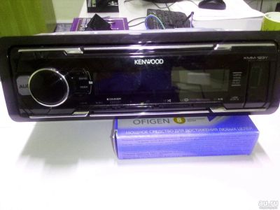 Лот: 13025673. Фото: 1. Магнитола Kenwood KMM-123Y. Автомагнитолы