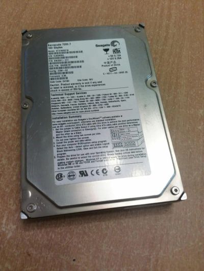 Лот: 9348857. Фото: 1. Жесткий диск HDD 160 Gb IDE Seagate... Жёсткие диски (HDD)