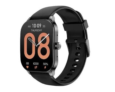 Лот: 20886480. Фото: 1. Часы Amazfit A2318 Pop 3S Metallic... Смарт-часы, фитнес-браслеты, аксессуары