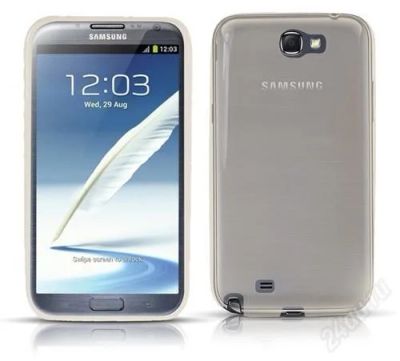 Лот: 2444555. Фото: 1. чехол силиконовый galaxy note... Чехлы, бамперы
