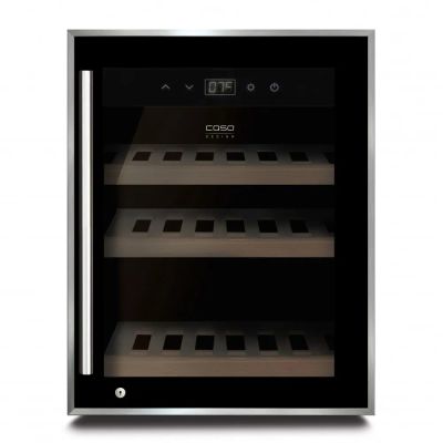 Лот: 24295000. Фото: 1. Винный шкаф Caso WineSafe 12 черный. Холодильники, морозильные камеры
