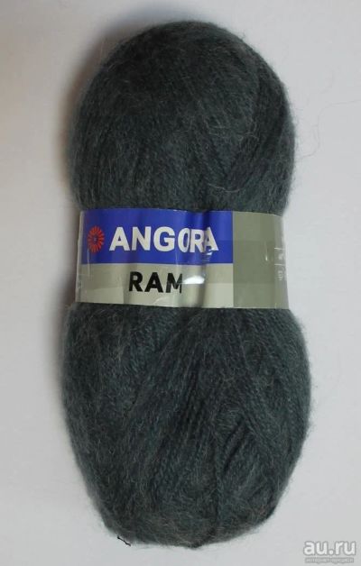 Лот: 11187187. Фото: 1. Пряжа Angora Ram 40%шерсть 60... Ткани, нитки, пряжа