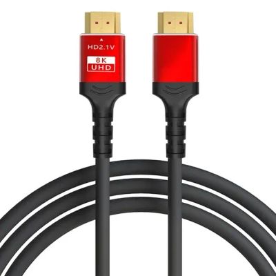 Лот: 21039719. Фото: 1. HDMI кабель V2.1, длина 2 метра... Шнуры, кабели, разъёмы