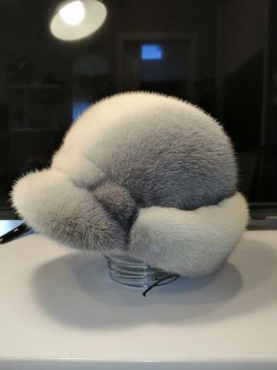 Лот: 15115001. Фото: 1. Норковая шапка. Отличное состояние... Головные уборы
