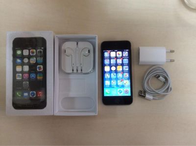 Лот: 5374328. Фото: 1. Iphone 5S - 64GB Black (A1457... Смартфоны