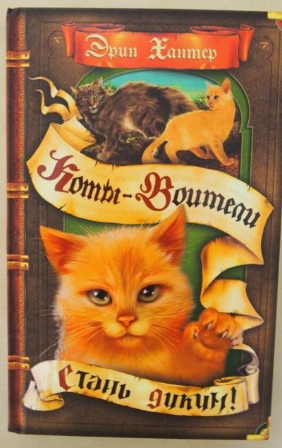 Лот: 10757311. Фото: 1. Э. Хантер " Коты - воители. Стань... Художественная для детей