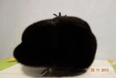 Лот: 3440532. Фото: 1. Шапка норковая мужская. Головные уборы