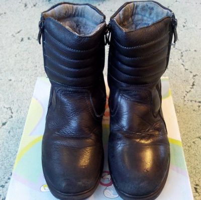 Лот: 10987563. Фото: 1. Зимние ботинки для мальчика фирмы... Сапоги