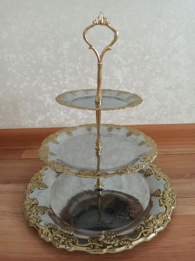 Лот: 15528156. Фото: 1. Подставка/тарелка для фруктов... Тарелки, блюда, салатники