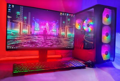Лот: 18411189. Фото: 1. Игровой пк i7(6/12) rx460 4 gb... Компьютеры в сборе
