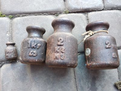Лот: 13885642. Фото: 1. Гири весовые. Торговое